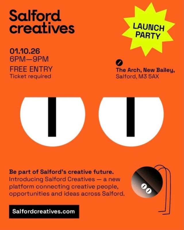 📣 SALFORD CREATIVE LAUNCH TONIGHT 📣

Calling all creatives 💫! A fantastic opportunity to meet like minded people in #salford at the launch #party tonight!  Come along and make some new #friends and build your #network.  It’s going to be a lot of fun 🤩!

@salfordcreatives is a new initiative by Salford Culture and Place Partnerships (SCPP) to celebrate the cities flourishing cultural sector. 

Everyone is welcome 🤗 !

📍The Arch, New Bailey, Salford, M3 5AX

@middlewoodlocks celebrating our creative #community 💖

Artists, freelancers, makers, culture, craft, designers